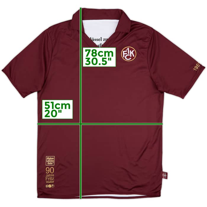2010-11 Kaiserslautern Reversible 'Fritz Walter' Special Shirt #8 - 7/10 - (M)