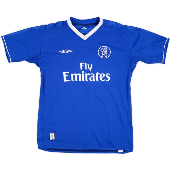 2003-05 Chelsea Home Shirt Mutu #7 - 5/10 - (M)