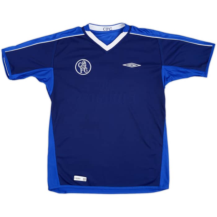 2003-05 Chelsea Home Shirt Mutu #7 - 5/10 - (M)