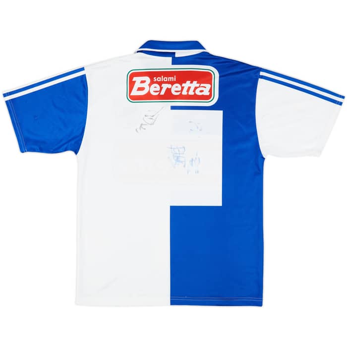 1994-95 Grasshoppers Signed Home Shirt - 8/10 - (S)