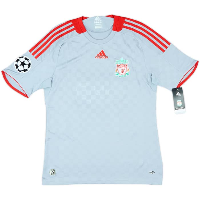 2008-09 Liverpool Away Shirt Gerrard #8 (M)