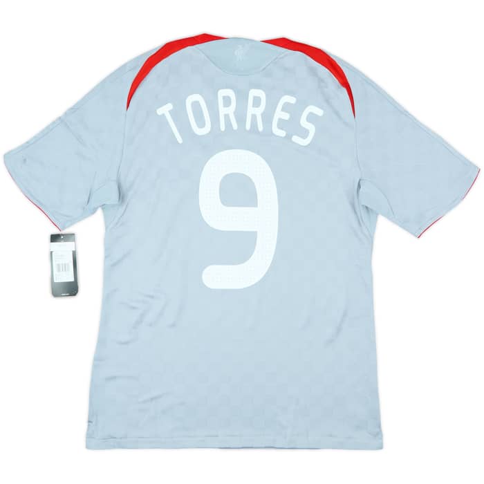 2008-09 Liverpool Away Shirt Torres #9 (M)