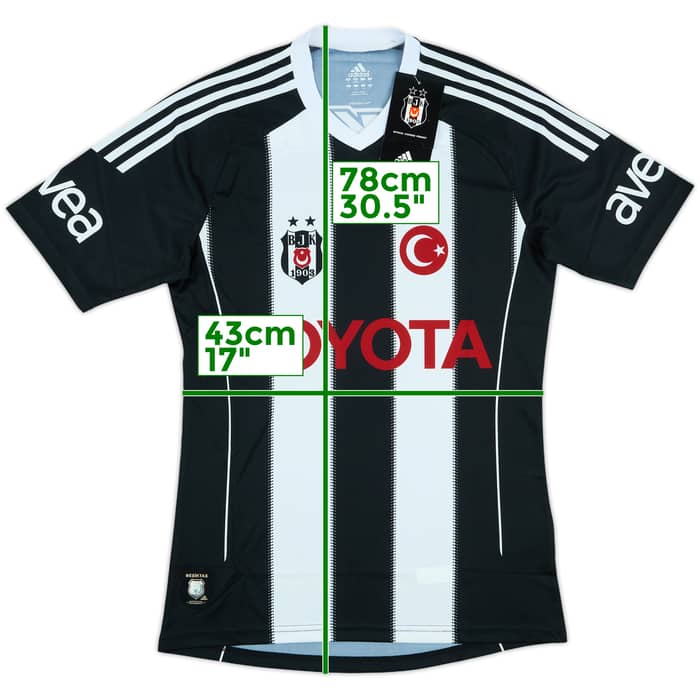 2011-12 Besiktas Basic Away Shirt (S)
