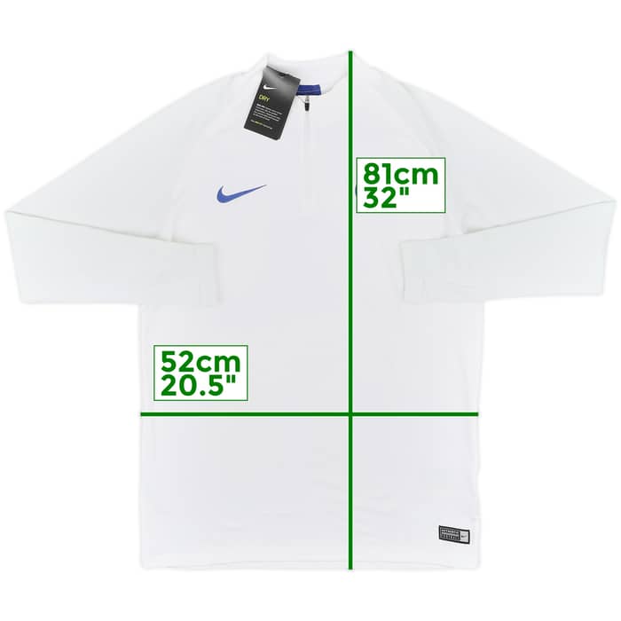 2019-20 Chelsea Nike 1/4 Zip Training Top (L)