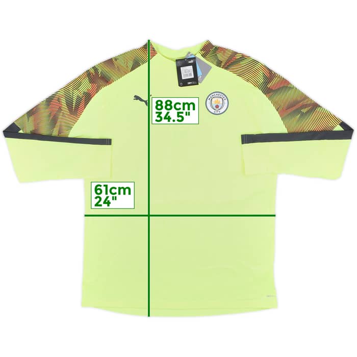 2019-20 Manchester City Puma 1/4 Zip Drill Top (XXL)