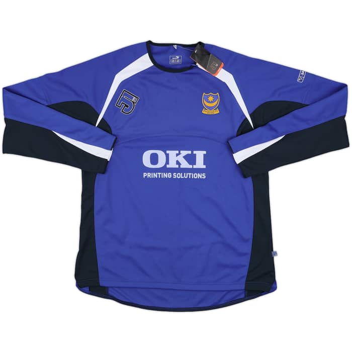 2005-06 Portsmouth Jako 1/4 Zip Drill Top (XXL)