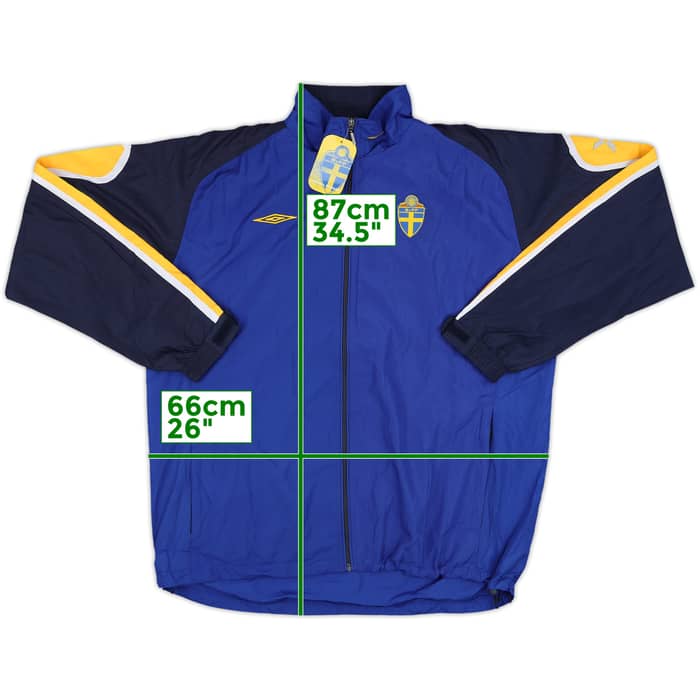 2004-06 Sweden Umbro Track Jacket (XL)