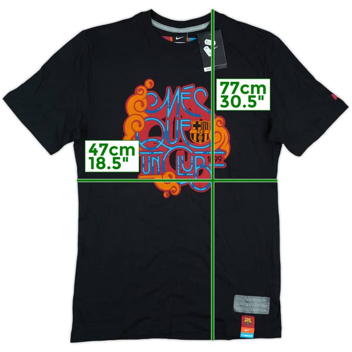 2010-11 Barcelona Nike Cotton Tee (M)
