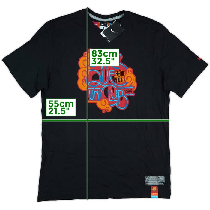 2010-11 Barcelona Nike Cotton Tee (XL)