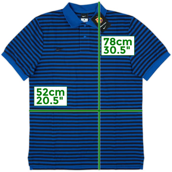 2011-12 Barcelona Nike Polo Shirt (L)