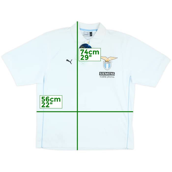 2001-02 Lazio Puma Polo Shirt (S)