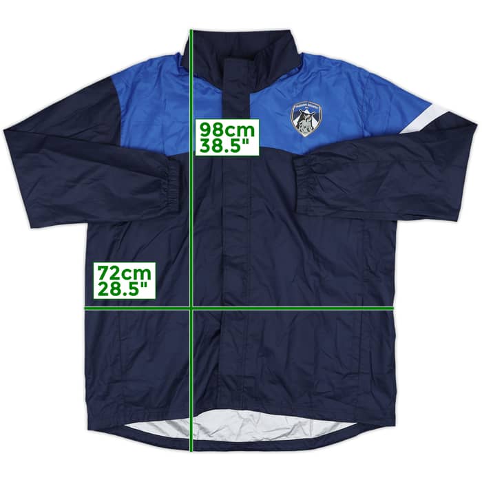 2011-12 Oldham Athletic Hooded Rain Jacket (XXL)
