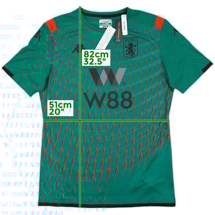 2019-20 Aston Villa Kappa Training Shirt (XXL)