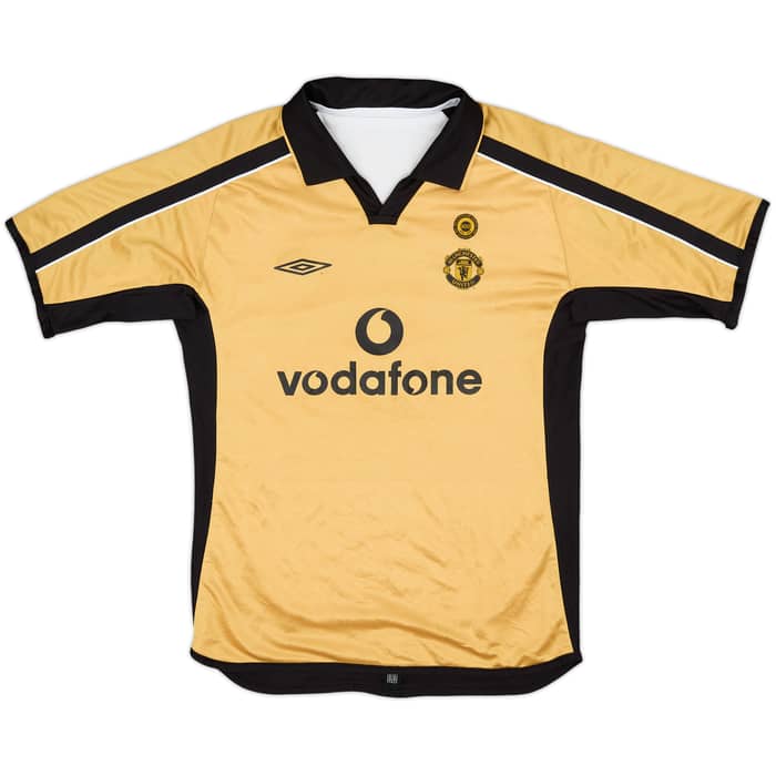 2001-02 Manchester United Centenary Away/Third Shirt - 8/10 - (M.Boys)