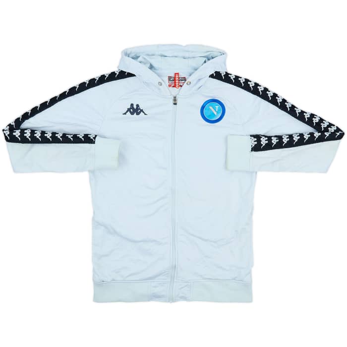 2018-19 Napoli Kappa Hooded Track Jacket - 5/10 - (M)