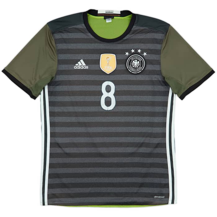 2015-17 Germany Away Shirt Ozil #8 - 8/10 - (M)