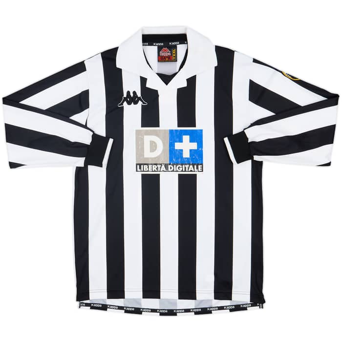 1998-99 Juventus Home L/S Shirt Del Piero #10 - 6/10 - (XL.Boys)