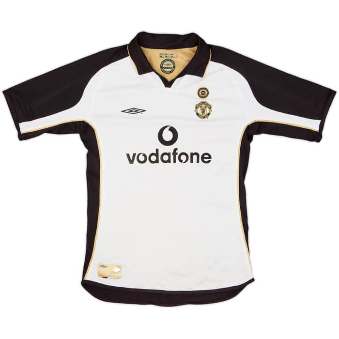 2001-02 Manchester United Centenary Away/Third Shirt - 7/10 - (M.Boys)