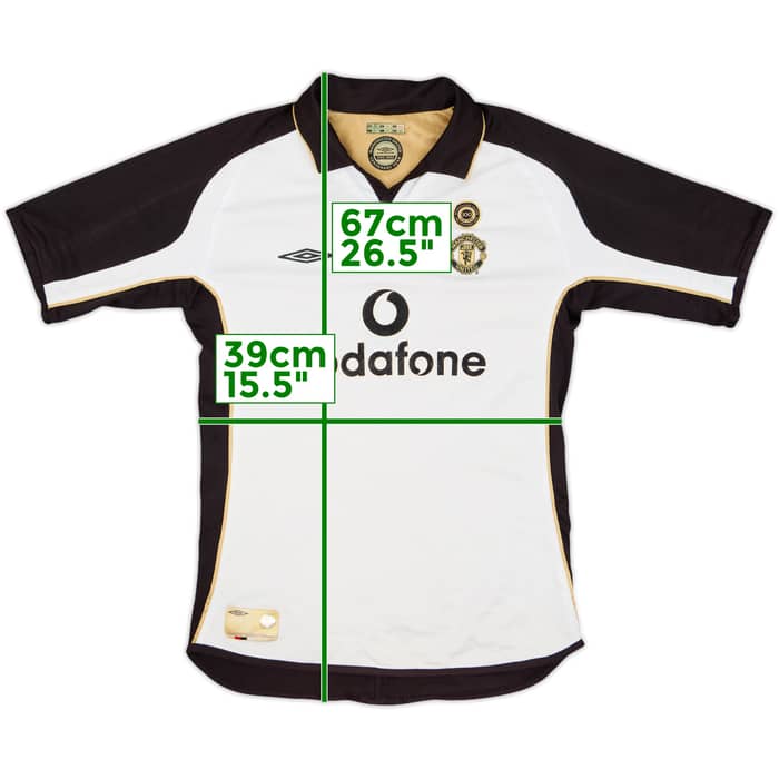 2001-02 Manchester United Centenary Away/Third Shirt - 7/10 - (M.Boys)