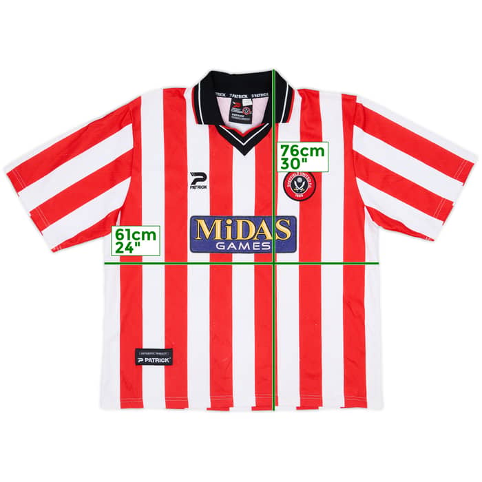 2000-01 Sheffield United Home Shirt - 8/10 - (XL)