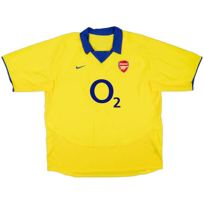 Camiseta de visitante del Arsenal 2003-05 Pennant #21 - 8/10 - (XXL)