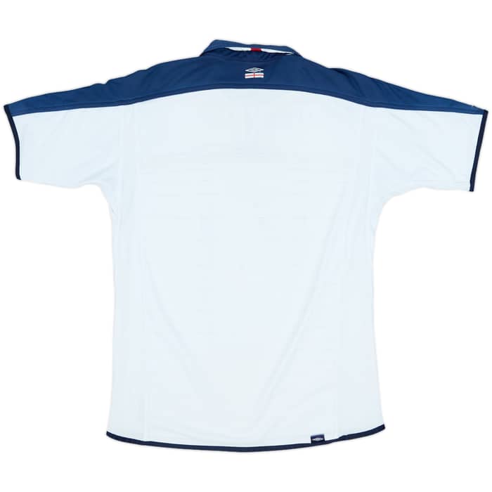 2003-05 England Home Shirt Beckham #7 - 6/10 - (M)