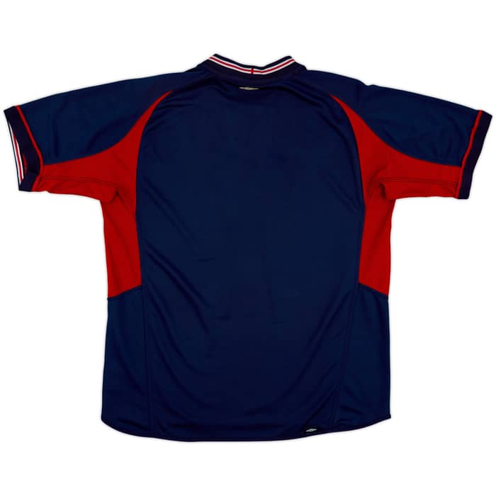 2002-04 England Away Shirt Beckham #7 - 6/10 - (L)