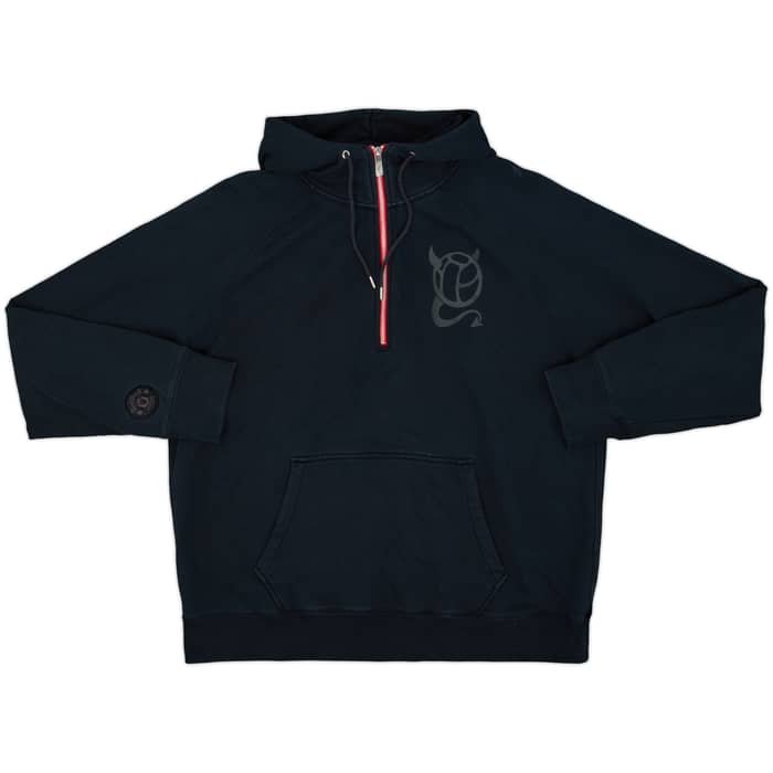 2010-11 Manchester United Nike Hooded Track Jacket - 8/10 - (XL)