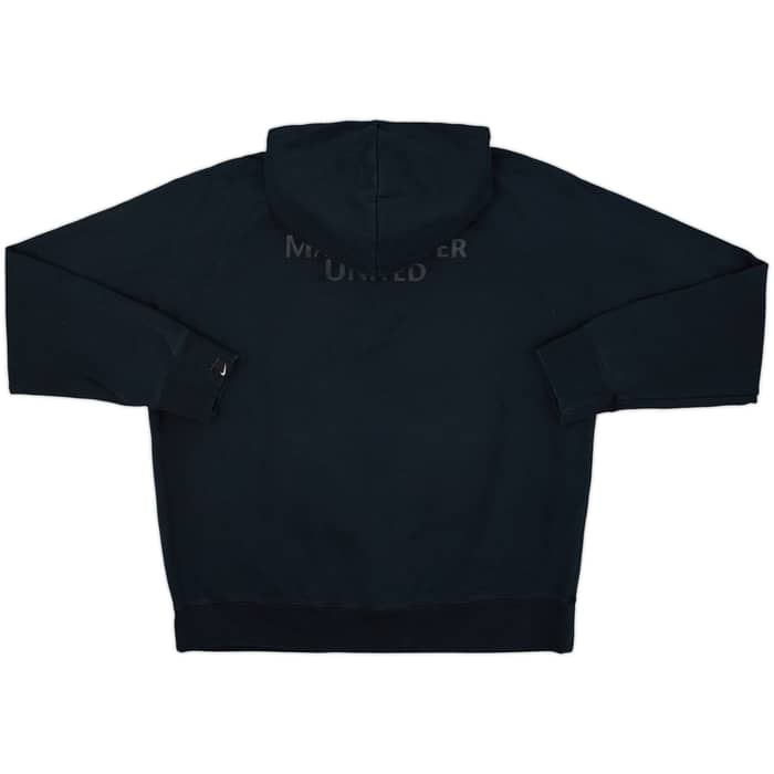 2010-11 Manchester United Nike Hooded Track Jacket - 8/10 - (XL)