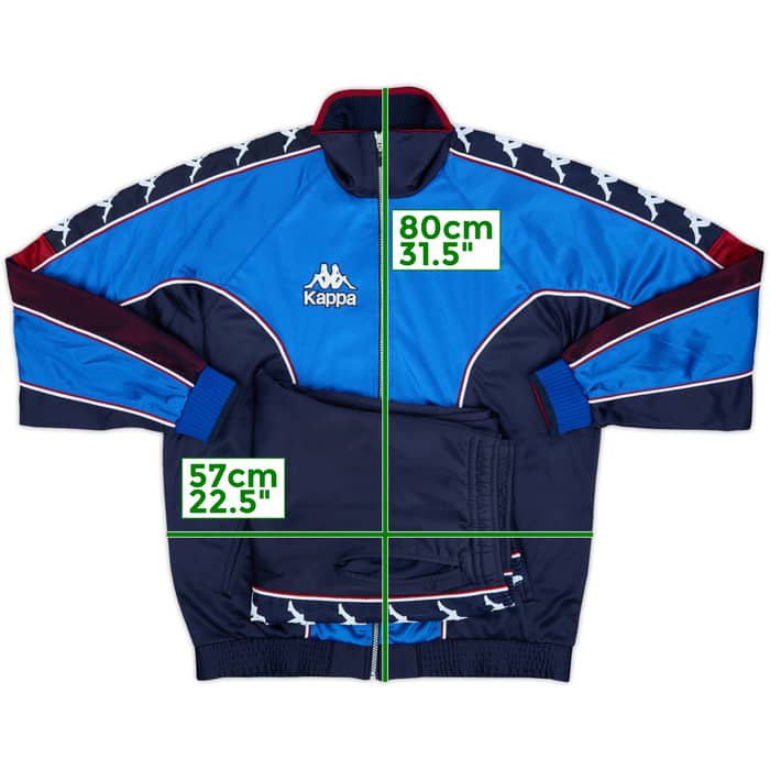 1995-97 Barcelona Kappa Tracksuit - 8/10 - (L)