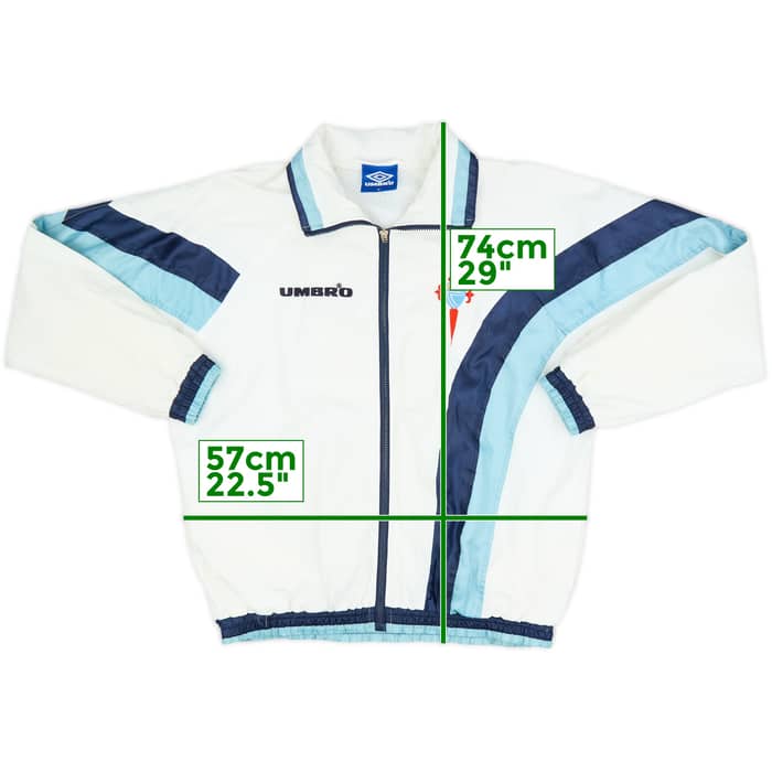 1996-97 Celta Vigo Umbro Track Jacket - 8/10 - (M)