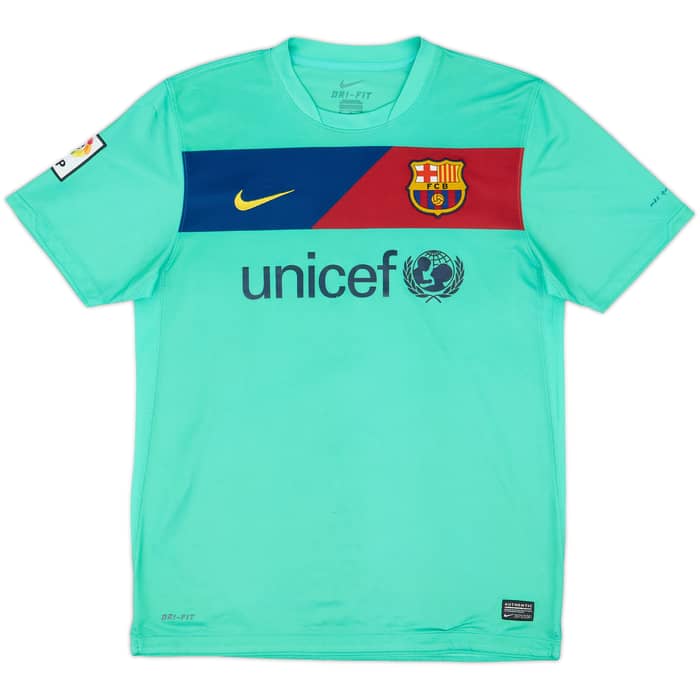 2010-11 Barcelona Away Shirt Messi #10 - 7/10 - (M)