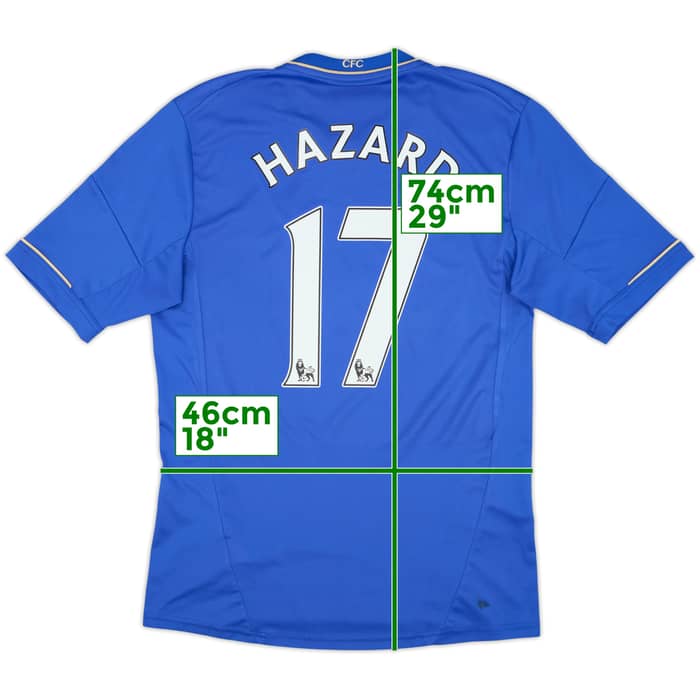 2012-13 Chelsea Camiseta Local Hazard #17 - 6/10 - (M)