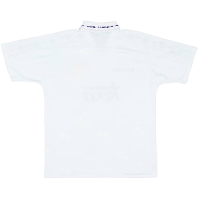 1996-97 Real Madrid Home Full Kit - 8/10 - (L)
