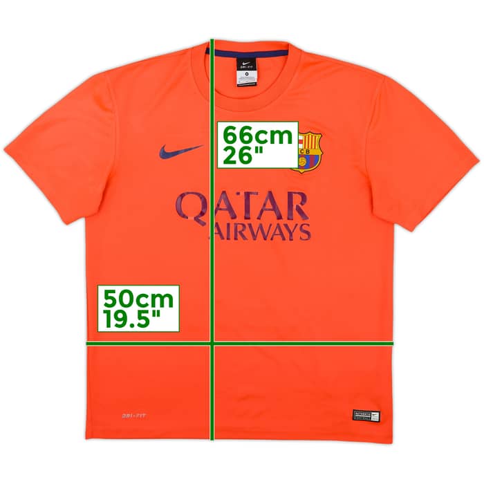 2014-15 Barcelona Basic Away Shirt - 5/10 - (M)