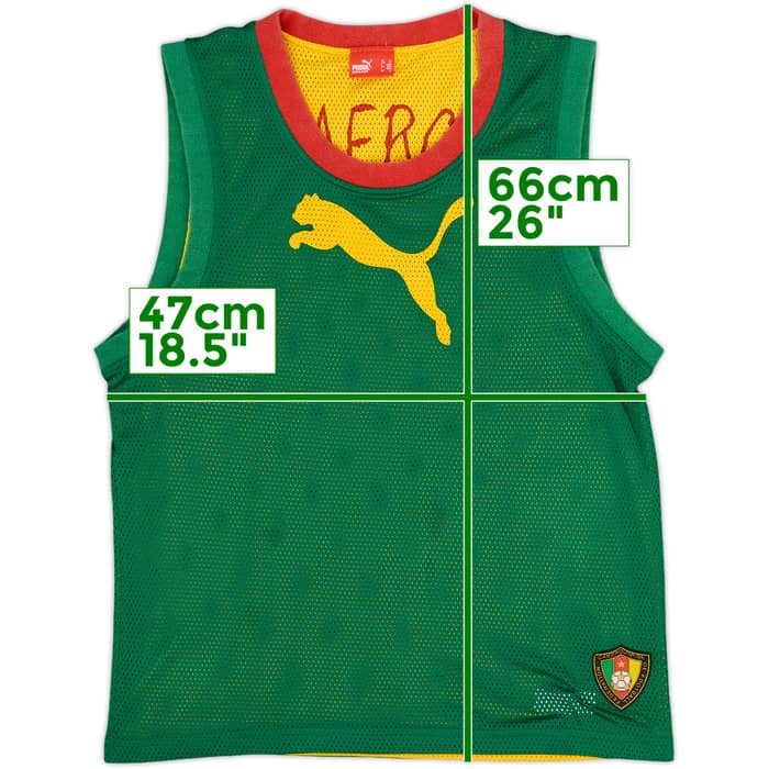 2010s Cameroon Puma Reversible Training Vest - 8/10 - (M)