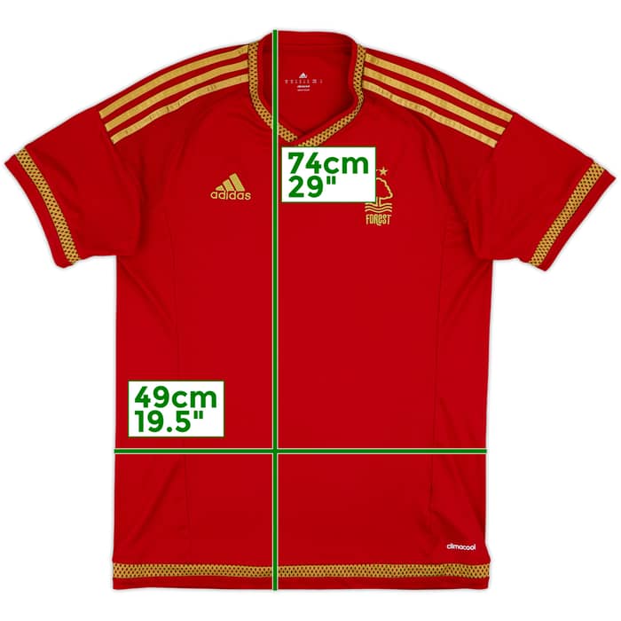 2015-16 Nottingham Forest Home Shirt - 10/10 - (M)