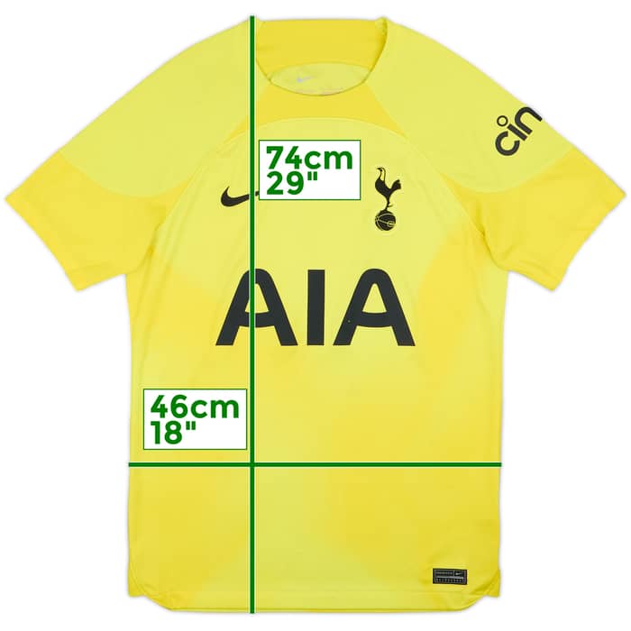 2022-23 Tottenham GK S/S Shirt - 7/10 - (S)
