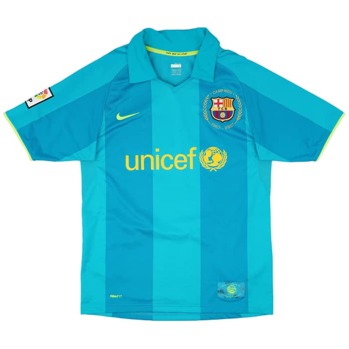 2007-09 Barcelona Away Shirt Messi #19 - 9/10 - (S)