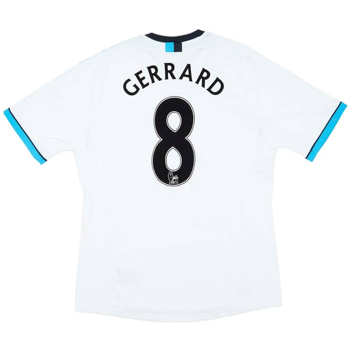 2011-12 Liverpool Third Shirt Gerrard #8 - 8/10 - (XL)
