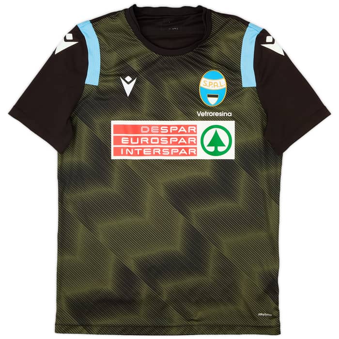 2019-20 SPAL Macron Training Shirt - 8/10 - (L)