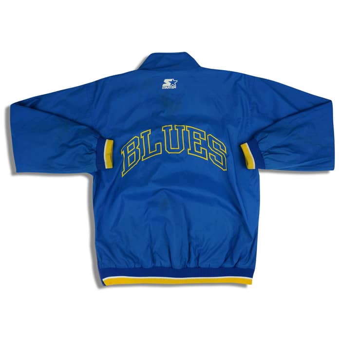 1990s St. Louis Blues Starter Half-Zip Pullover Jacket S