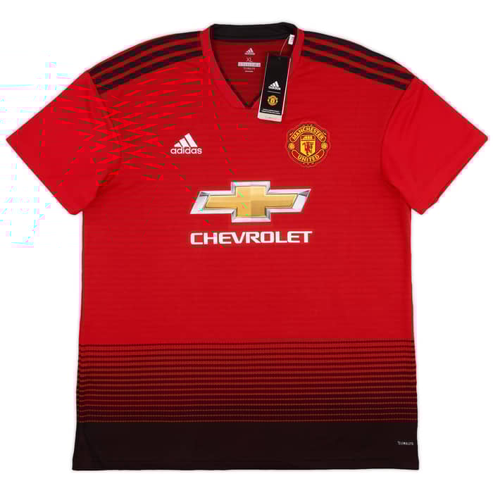 2018-19 Manchester United Home Shirt Shaw #23 (XL)