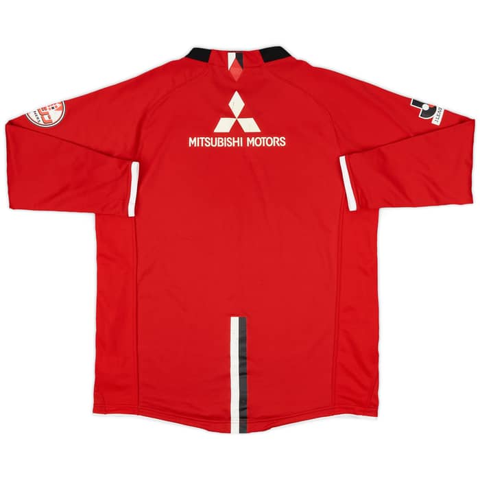 2008 Urawa Red Diamonds Home L/S Shirt - 6/10 - (M)