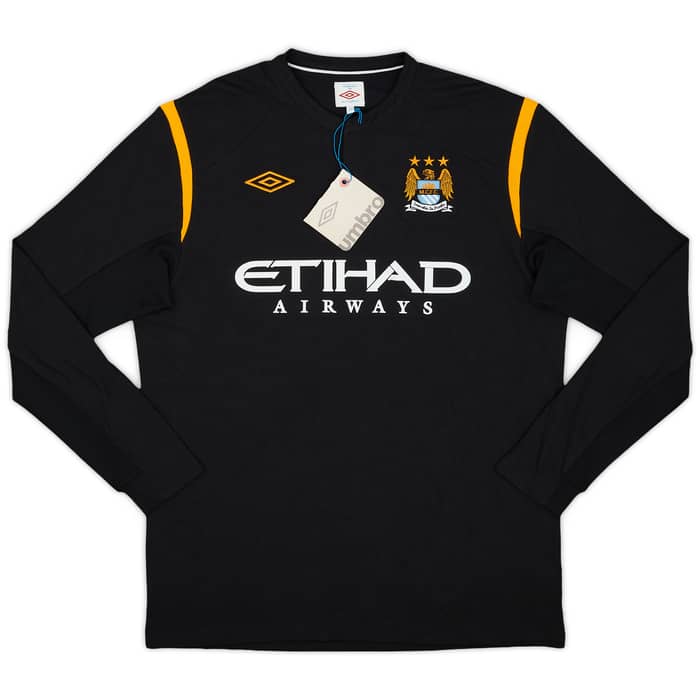 2009-10 Manchester City Away L/S Shirt Wright-Phillips #8 (L)