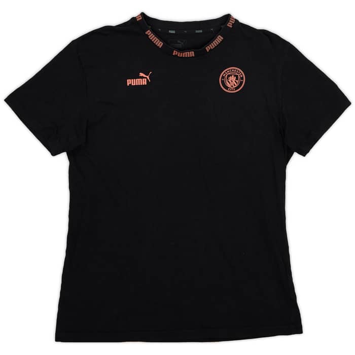 2019-20 Manchester City Puma Cotton Tee - 8/10 - (M)