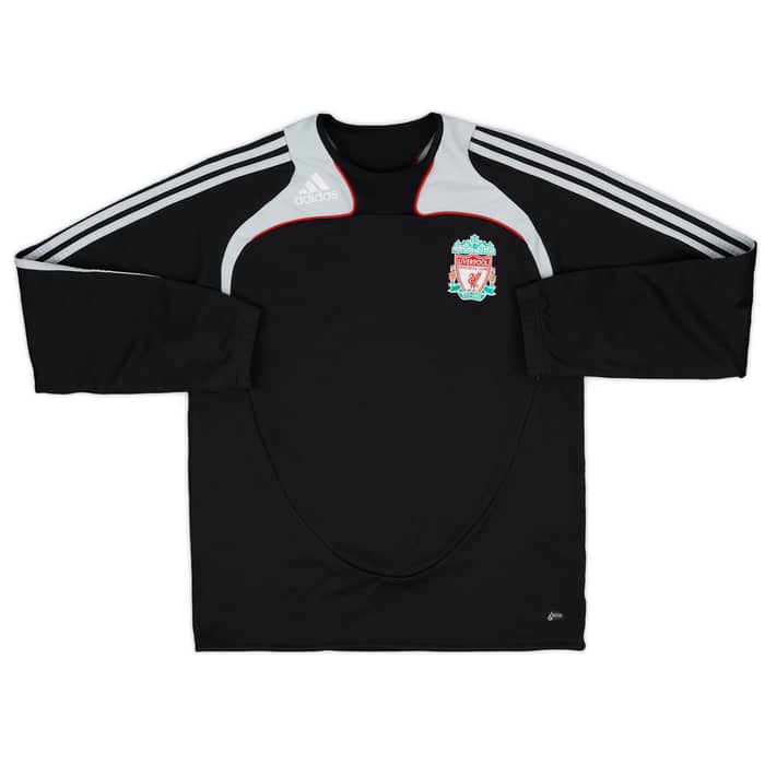 2008-09 Liverpool adidas Sweat Top - 8/10 - (M)