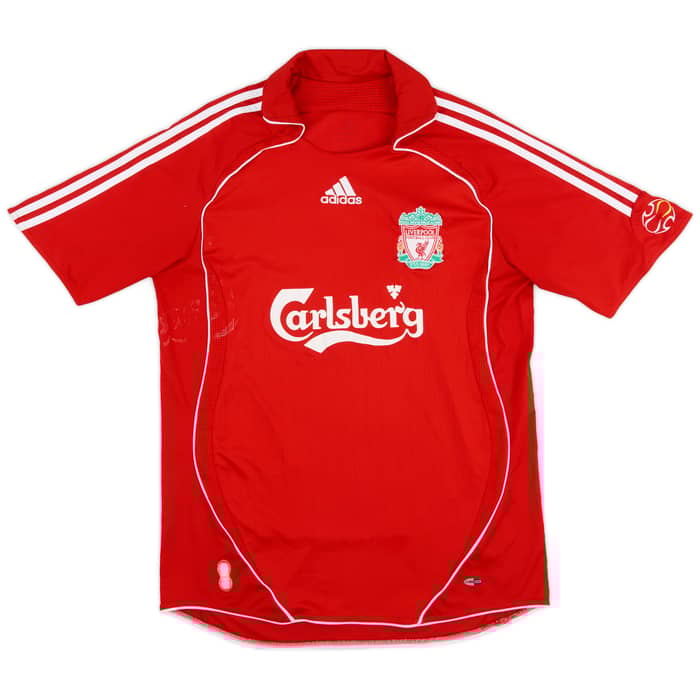 2006-08 Liverpool Home Shirt Alonso #14 - 5/10 - (S)