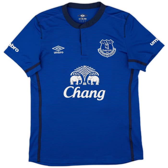 2014-15 Everton Home Shirt Oviedo #8 - 7/10 - (S)