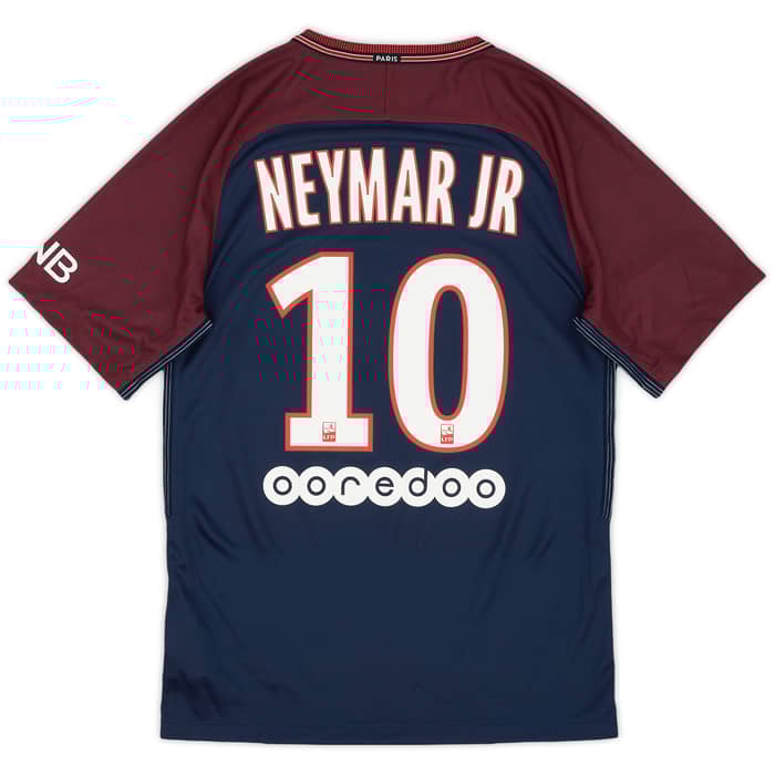 2017-18 Paris Saint-Germain Home Shirt Neymar Jr #10 (S)